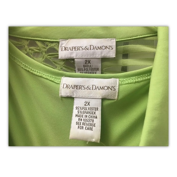 Dressbarn/Draper’s Damon, blouses(2), size 2X/3X.: - Picture 4 of 12